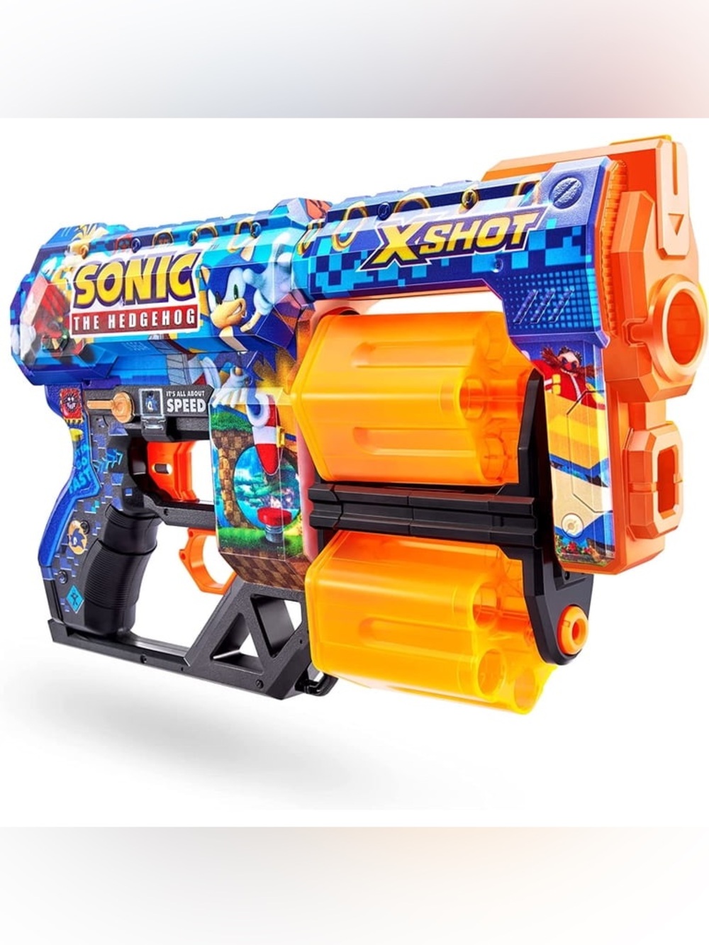 ZURU X-Shot Skinz Sonic the Hedgehog Blaster